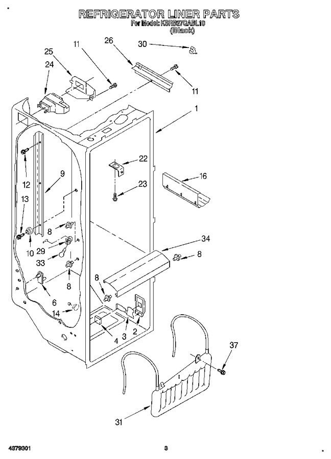 Diagram for KSRB27QABL10