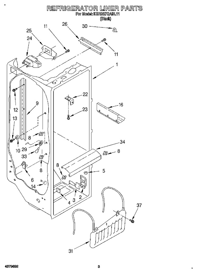 Diagram for KSRB27QABL11