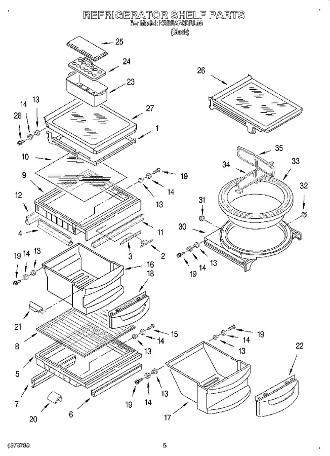 Diagram for KSRB27QDBL00