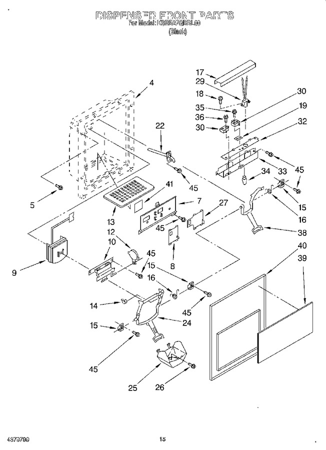 Diagram for KSRB27QDBL00