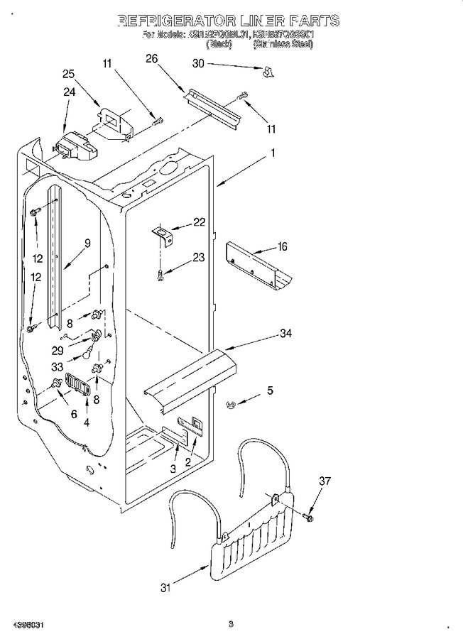 Diagram for KSRB27QGSS01