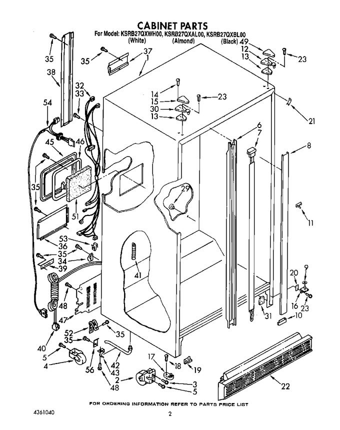 Diagram for KSRB27QXWH00