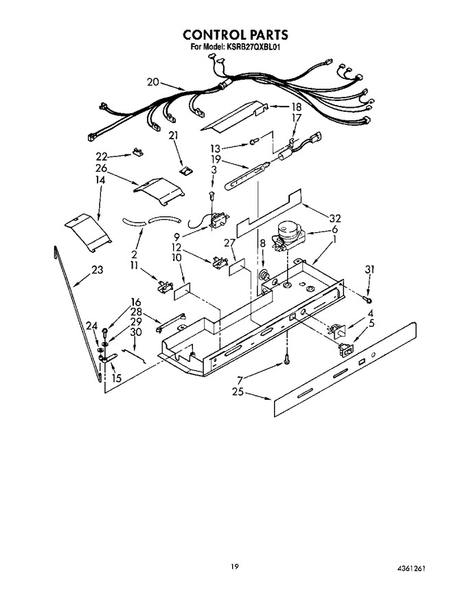 Diagram for KSRB27QXBL01