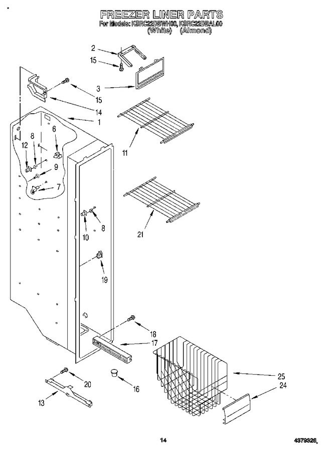 Diagram for KSRC22DBWH00