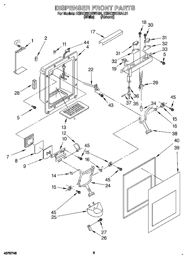 Diagram for KSRC22DBWH01