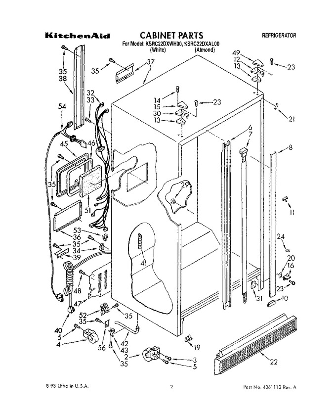 Diagram for KSRC22DXWH00