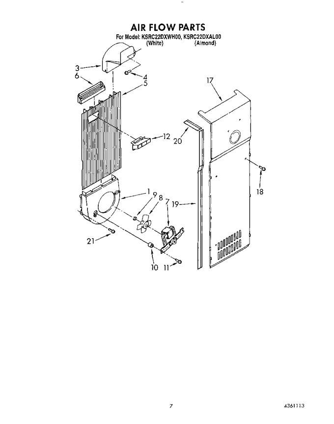 Diagram for KSRC22DXWH00