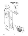 Diagram for 10 - Freezer Liner