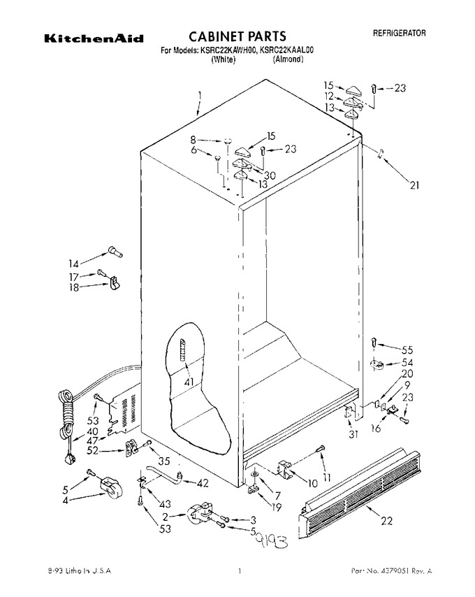 Diagram for KSRC22KAAL00