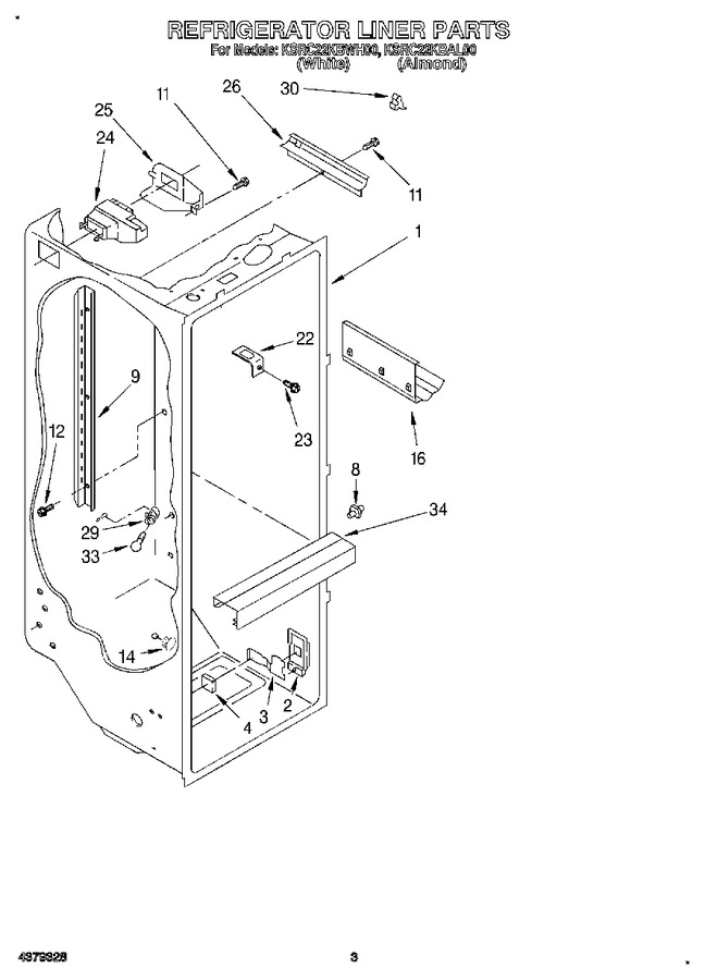 Diagram for KSRC22KBWH00