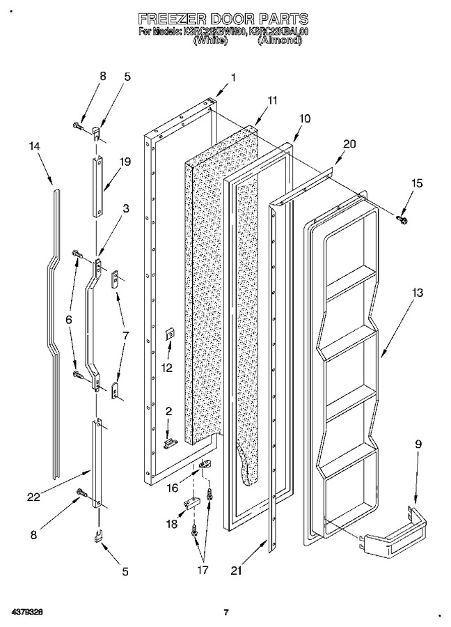 Diagram for KSRC22KBWH00