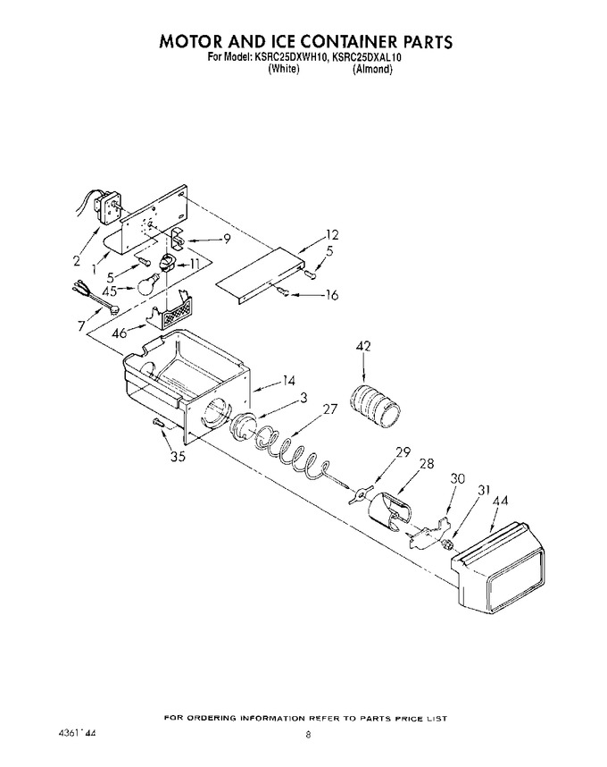 Diagram for KSRC25DXAL10