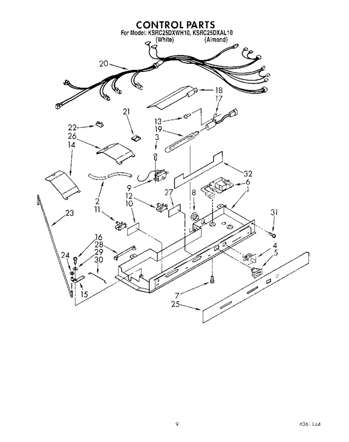 Diagram for KSRC25DXWH10