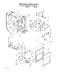 Diagram for 10 - Dispenser Front