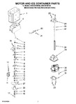 Diagram for 05 - Motor And Ice Container Parts