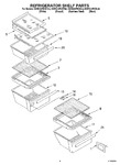 Diagram for 03 - Refrigerator Shelf Parts