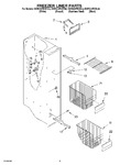 Diagram for 04 - Freezer Liner Parts