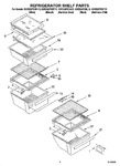 Diagram for 03 - Refrigerator Shelf Parts