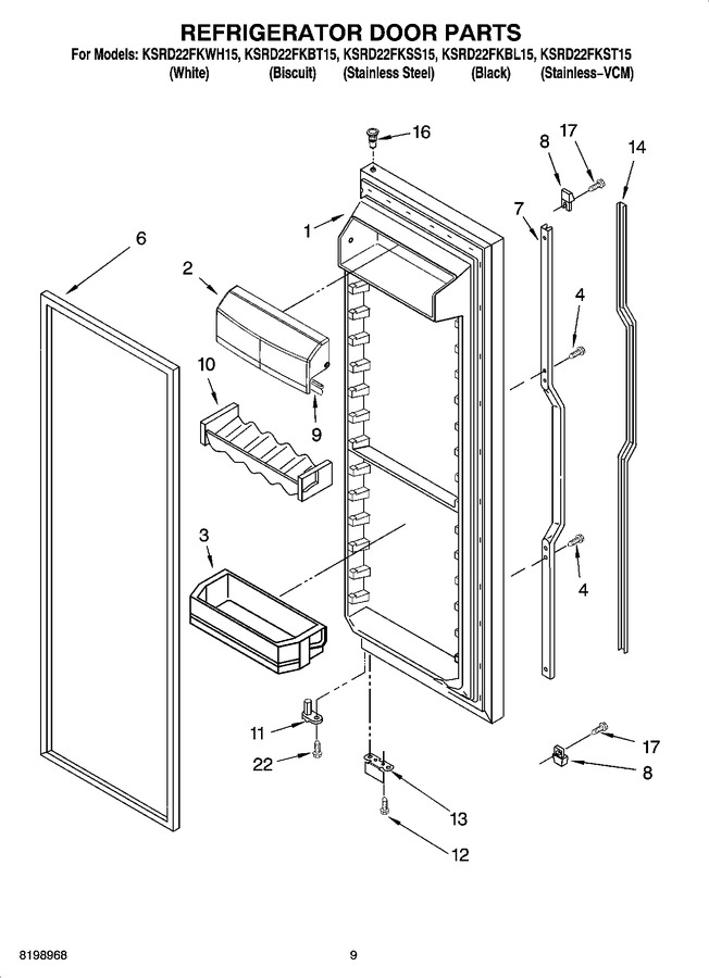 Diagram for KSRD22FKBL15