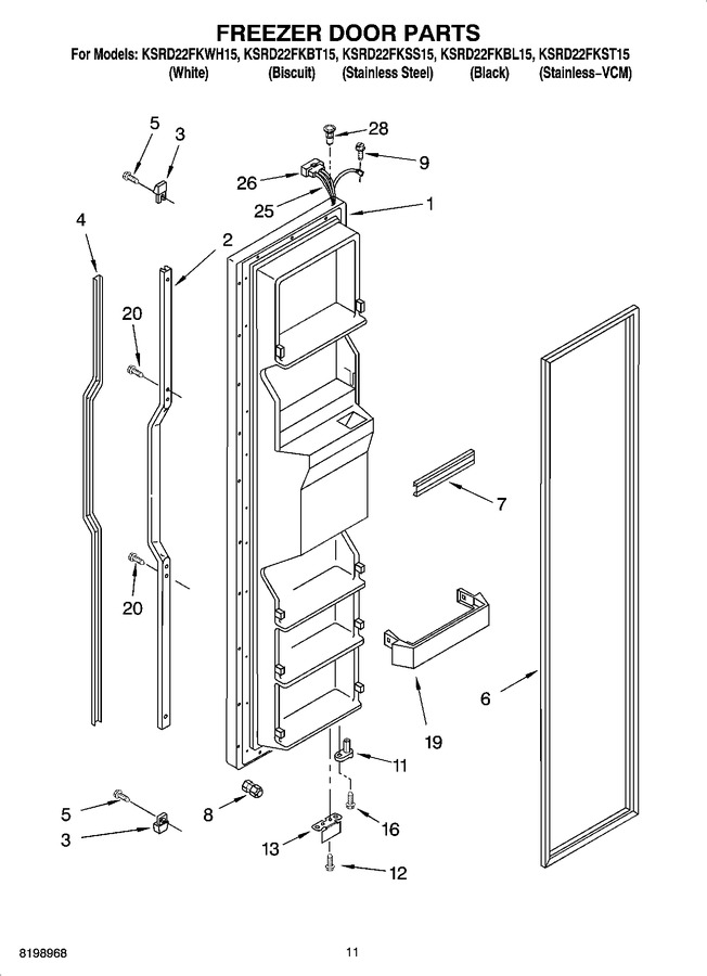 Diagram for KSRD22FKBL15