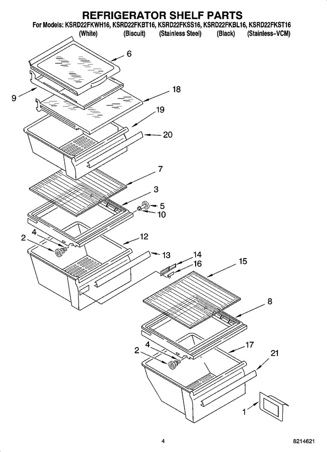 Diagram for KSRD22FKSS16