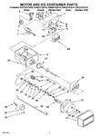 Diagram for 05 - Motor And Ice Container Parts