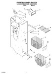 Diagram for 04 - Freezer Liner