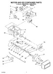 Diagram for 05 - Motor And Ice Container