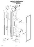 Diagram for 07 - Freezer Door Parts