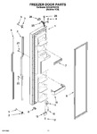 Diagram for 07 - Freezer Door Parts