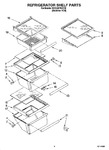 Diagram for 03 - Refrigerator Shelf Parts