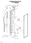 Diagram for 07 - Freezer Door Parts