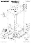 Diagram for 01 - Cabinet Parts