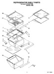 Diagram for 03 - Refrigerator Shelf Parts