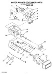 Diagram for 05 - Motor And Ice Container Parts