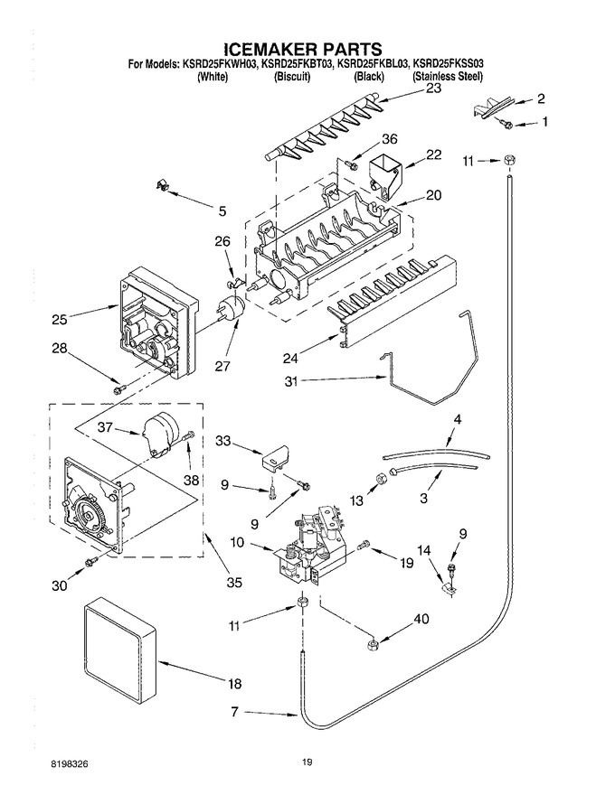 Diagram for KSRD25FKWH03