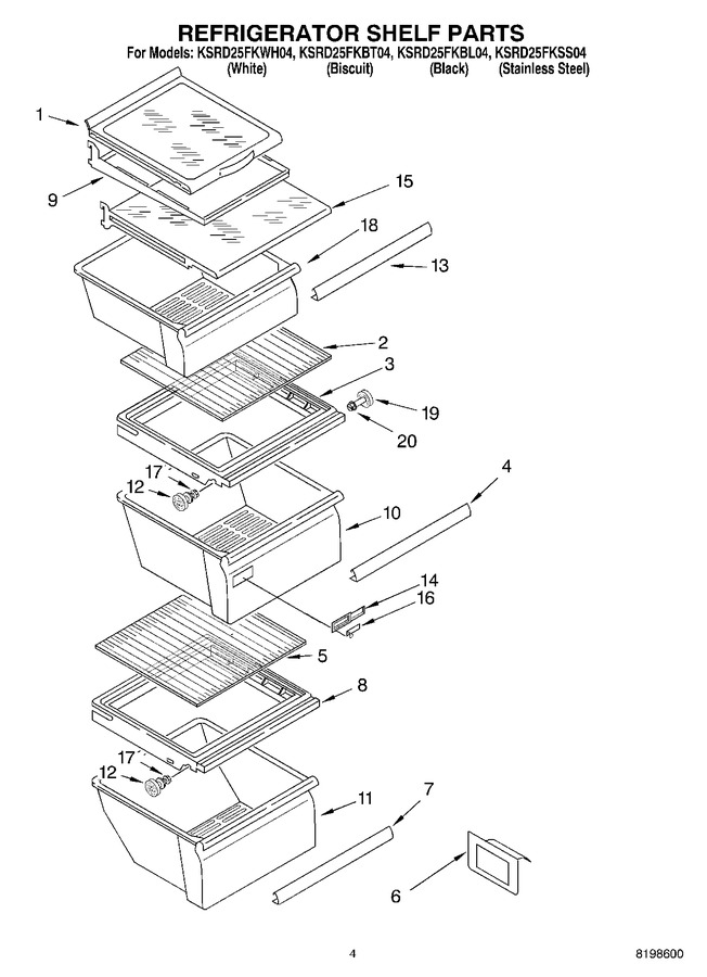 Diagram for KSRD25FKBT04