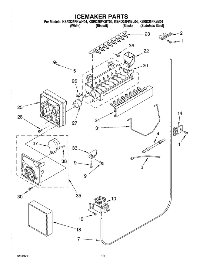 Diagram for KSRD25FKBT04