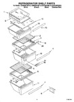 Diagram for 03 - Refrigerator Shelf Parts