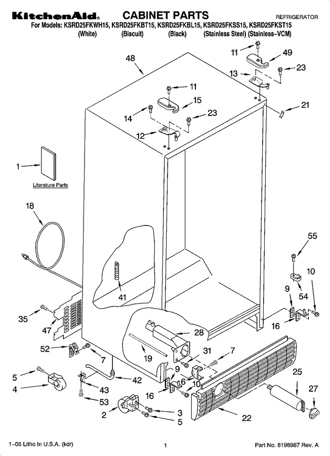 Diagram for KSRD25FKSS15