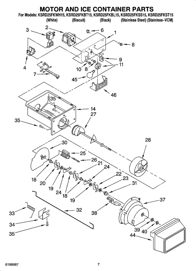 Diagram for KSRD25FKSS15