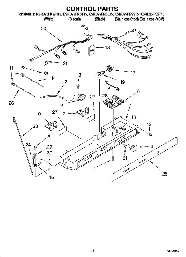 Diagram for KSRD25FKWH15