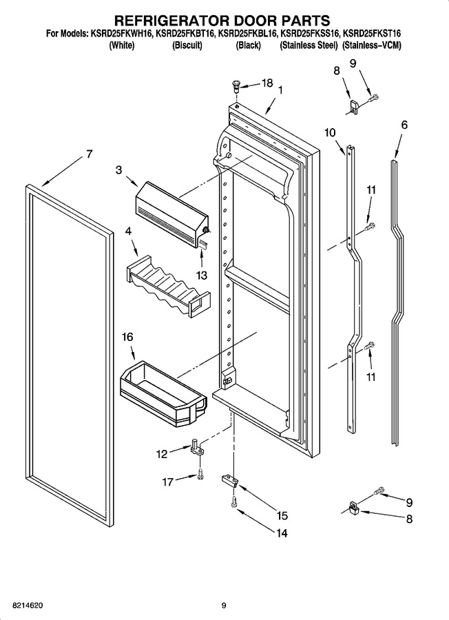 Diagram for KSRD25FKSS16