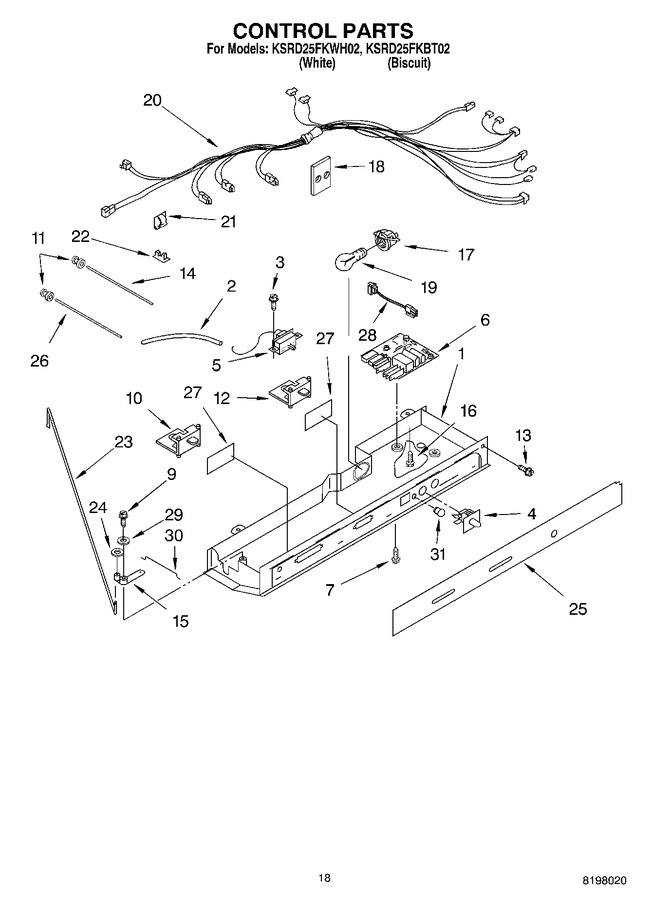 Diagram for KSRD25FKWH02