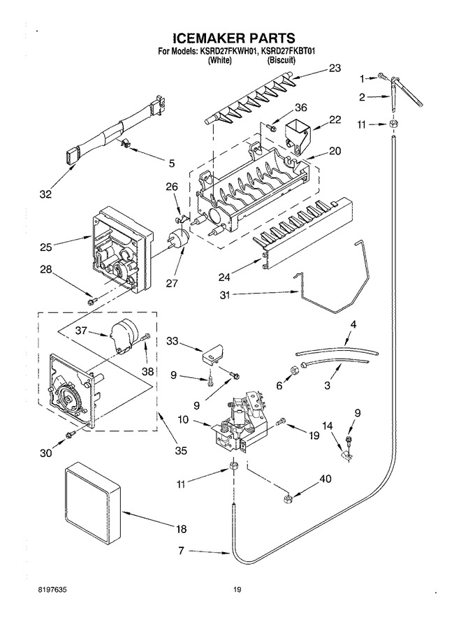 Diagram for KSRD27FKWH01