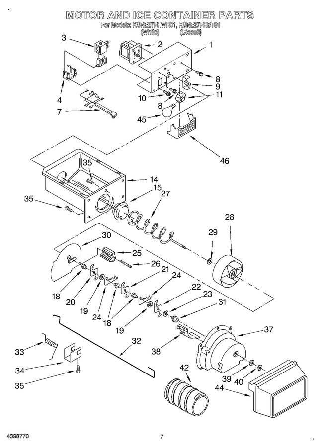 Diagram for KSRE27FHBT01