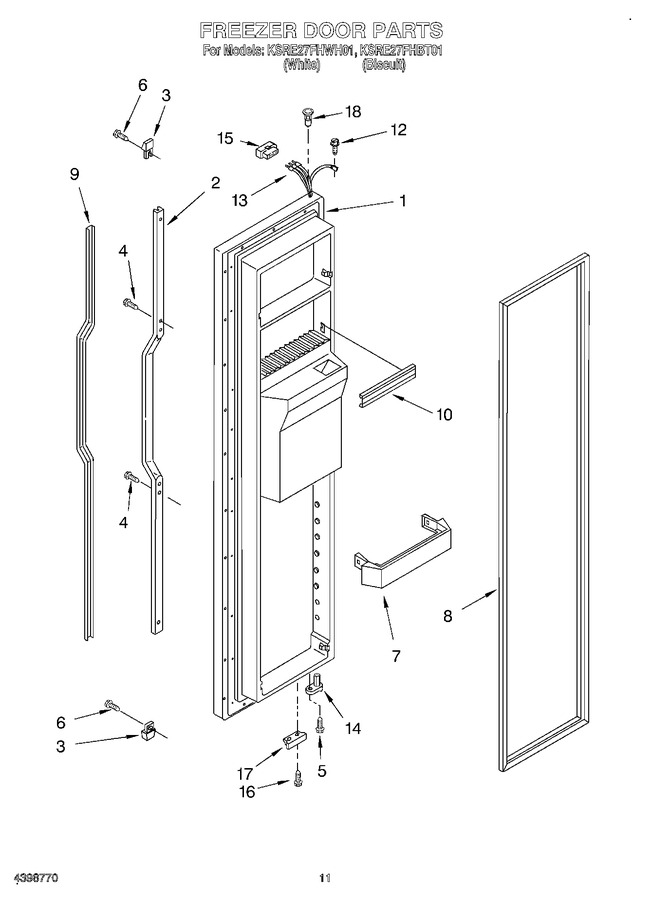 Diagram for KSRE27FHWH01