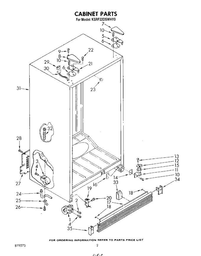 Diagram for KSRF22DSALY0