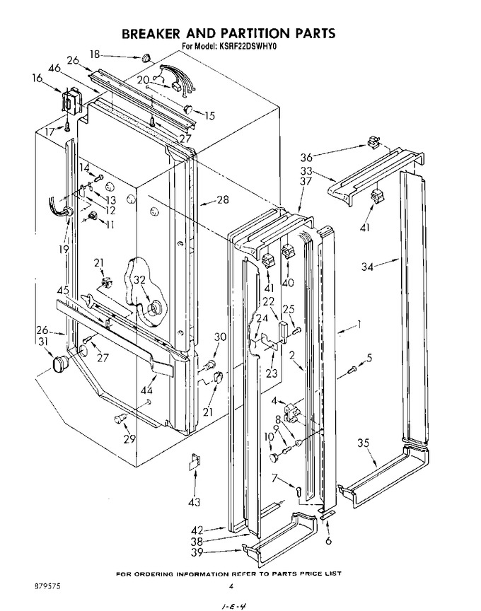 Diagram for KSRF22DSWHY0