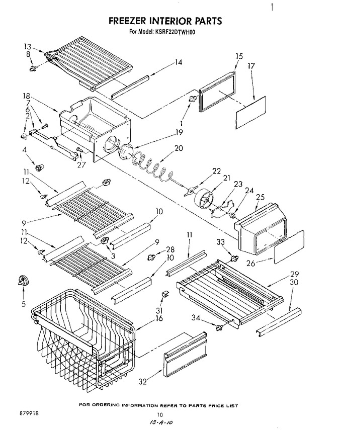 Diagram for KSRF22DTWH00